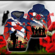 Canada Veterans Lest We Forget Hoodie Remembrance Day Military Clothing Gifts For Canadian