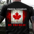 Proud Canadian Embarrassed By Trudeau Canada T-Shirt