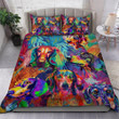 Watercolor Art Dachshund Dog Bedding Set Duvet Cover Set Bedroom Decor