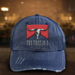 Try That In A Small Town Hat Patriotic Embroidered Trucker Hats Gifts For Gun Lovers