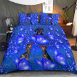 Dachshund And Blue Butterflies Bedding Set Dog Owner Bed Duvet Cover Room Decor