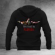 Try That In Florida Shirt Florida And American Flag Skull With Gun Clothing Gifts For Guys