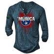 Tenneessee Long Sleevee Shirt 'Murica American Flag Shirt Thin Green Line Shirt
