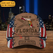 Custom Made In Florida A Long Long Time Ago Hat Florida Lovers American Flag Hats Gift Ideas