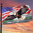 Eagle Thin Green Line American Flag Pride Military Patriotic Flags Indoor Outdoor