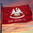 Merry Christmas Y'all Louisiana Flag Louisiana Lovers Christmas Flags For Outside