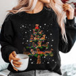 Dachshund Christmas Tree Sweatshirt Pet Lovers Christmas Clothing Dog Related Gifts