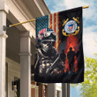 United States Coast Guard Veterans Flag Honoring Veterans USCG Flags Patriotic Merch