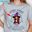 Personalized Witchy Woman The Soul Of A Witch T-Shirt Gift For Her