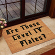 Are Those Level 4 Plates Doormat Funny Welcome Front Door Mat Sayings