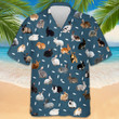 List Of Rabbits Hawaii Shirt Bunny Lover Summer Short Sleeve Shirts Gift For Husband