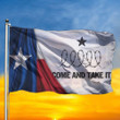 Texas Flag Come And Take It Barbed Wire Flag Texans Merch