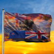 Veteran New Zealand Flag Honoring New Zealand Soldiers Remembrance Day Memorial Flag