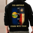 This Montanan Stands With Texas Shirt Support Texas Clothing