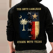 This South Carolinian Stands With Texas Hoodie South Carolina Support Texas Hoodie