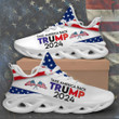 Trump 2024 Sneakers Take America Back Trump Campaign Merchandise Never Surrender Shoes