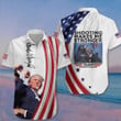 Shooting Makes Me Stronger Trump 2024 Hawaiian Shirt Trump Shooting Button Up Shirt Maga Merch