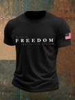 Freedom Charlie Kirk T-Shirt Voice Of Freedom That Can't Be Silenced Turning Point Usa Merch
