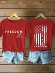 Charlie Kirk Red White And Blueberries T-Shirt Freedom TPUSA Charlie Kirk 47 Apparel