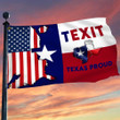 Texit American Flag Texas Proud Flag I Stand With Texas Flag Home Decor