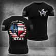 Texas Cowboys Shirt I Stand With Texas T-Shirt For Mens