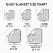 Festive Village Quilted Blanket NCU0VH1202