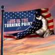 Charlie Kirk This Is The Turning Point Flag TurningPoint TPUSA Freedom Outdoor Decor Gifts