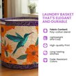 Acorn Whisperer Quilted Laundry Basket Holiday Merch Gift