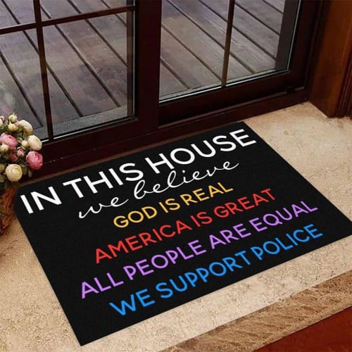 In This House We Believe Doormat