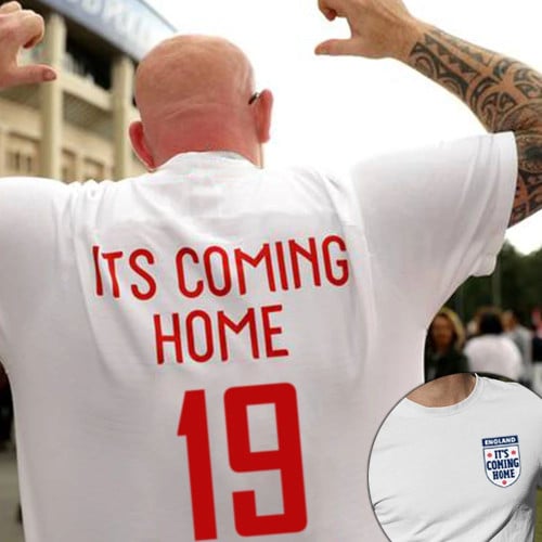 It's Coming Home 19 Shirt England Euro 2021