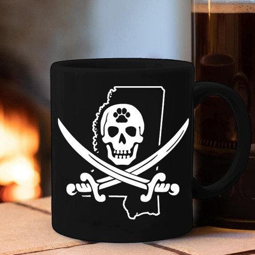 Mississippi State Pirate Mug Mike Leach Pirate Coffee Mugs Gifts For Cousin