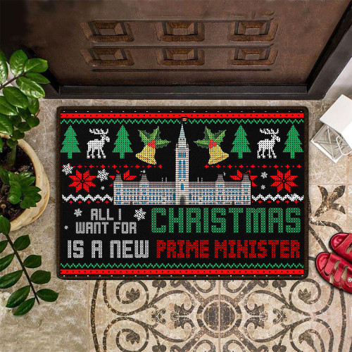 All I Want For Christmas Doormat