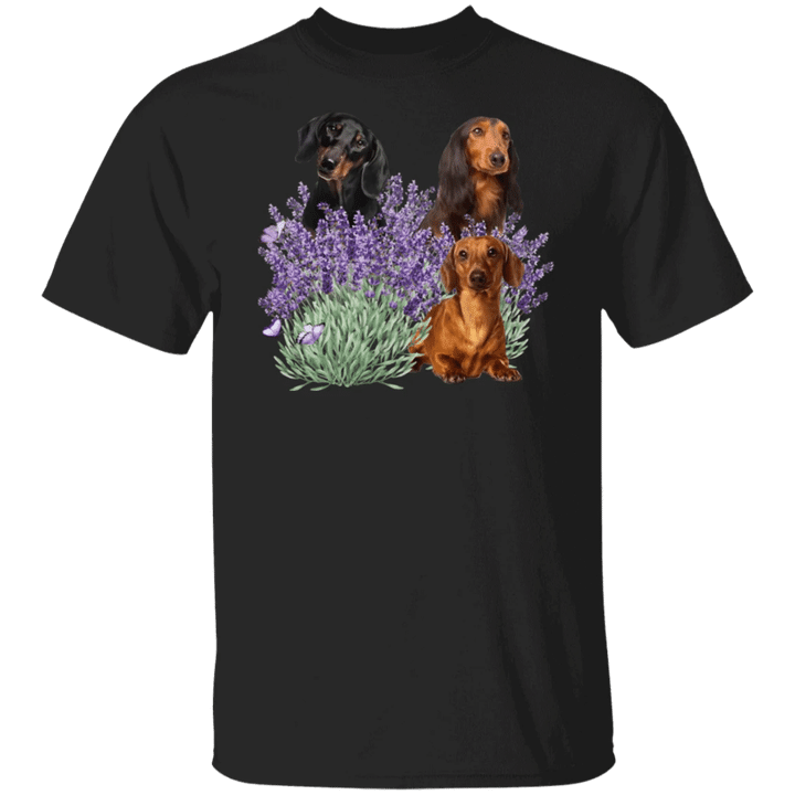 Dachshund Lavender Shirt Dachshund Apparel For Human Best Dog Mom Mother's Day Gift
