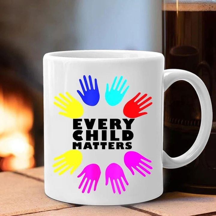 Every Child Matters Mug Support Canada Native Child Lives Matter Orange Day Shirt Merch