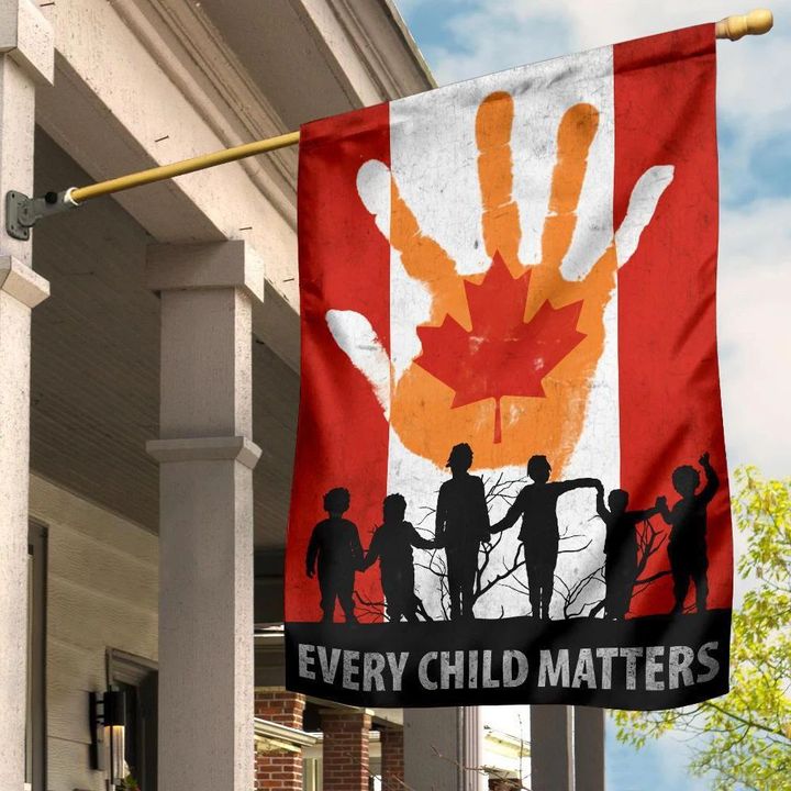 Every Child Matters Canada Flag Orange Shirt Day 2021 Flag Anti Child Abuse