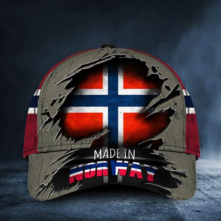 Made In Norway Hat Flag Vintage Old Retro Cap Proud Of Norwegian Gift Ideas
