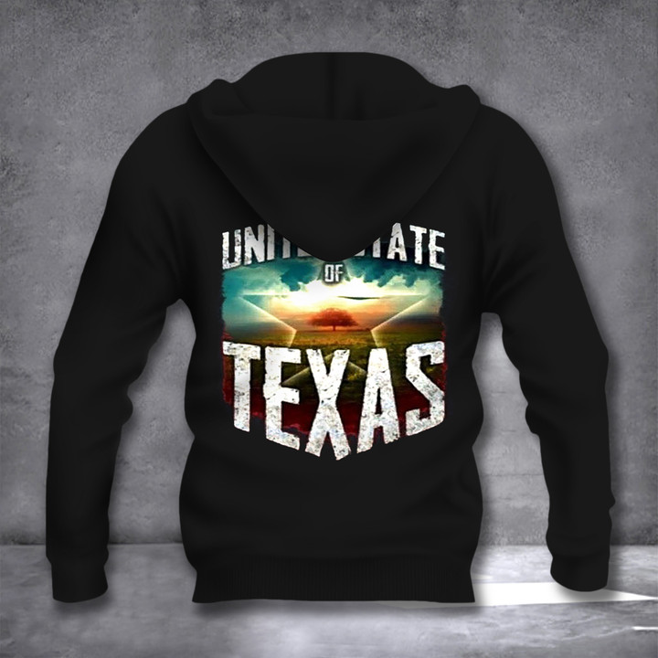 United State Of Texas Hoodie Proud Texas Patriotic Clothing Texans Gifts For Him