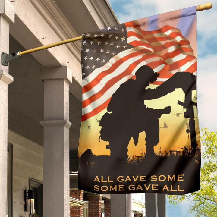 USA Soldier All Gave Some Some Gave All Flag Patriots Merch Memorial Day Decoration Ideas