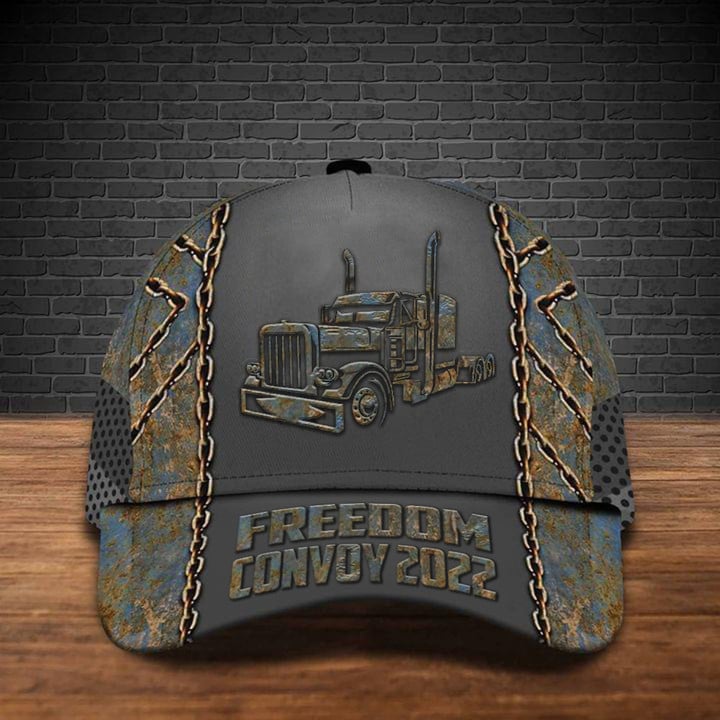 Trucker Freedom Convoy 2022 Hat Support For Truck Drivers Freedom Vintage Hats Men