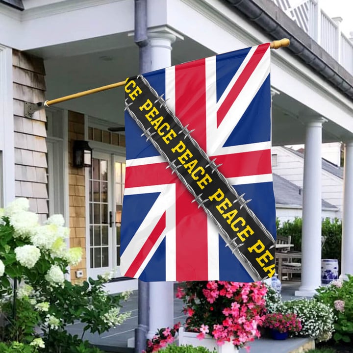 Stand For Peace United Kingdom Flag Pray For World Peace 2022