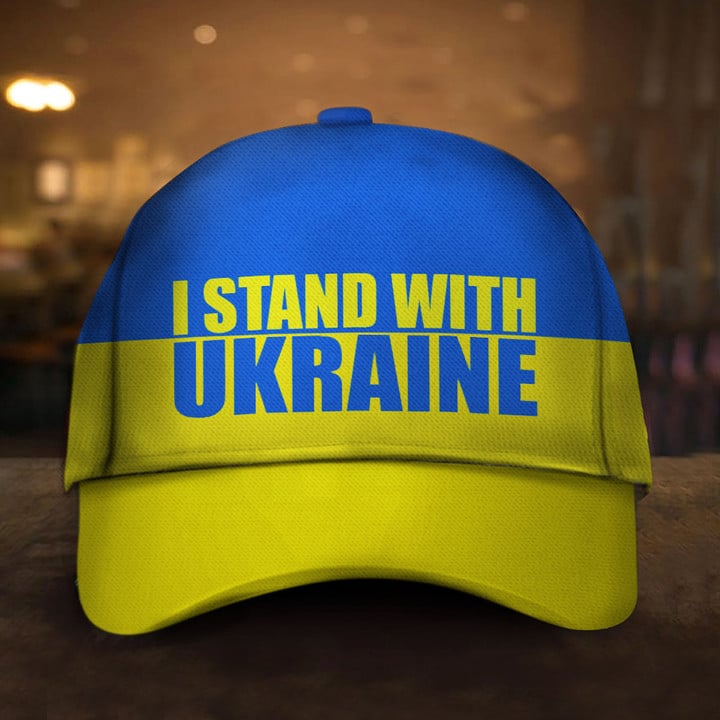 I Stand With Ukraine Ukrainian Flag Shirt Puck Putin Merchandise Support Ukraine 2022
