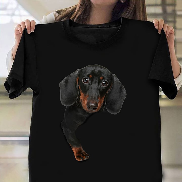 Dachshund Dog Shirt Unique Design Pet T-Shirt Gifts For Dachshund Lovers