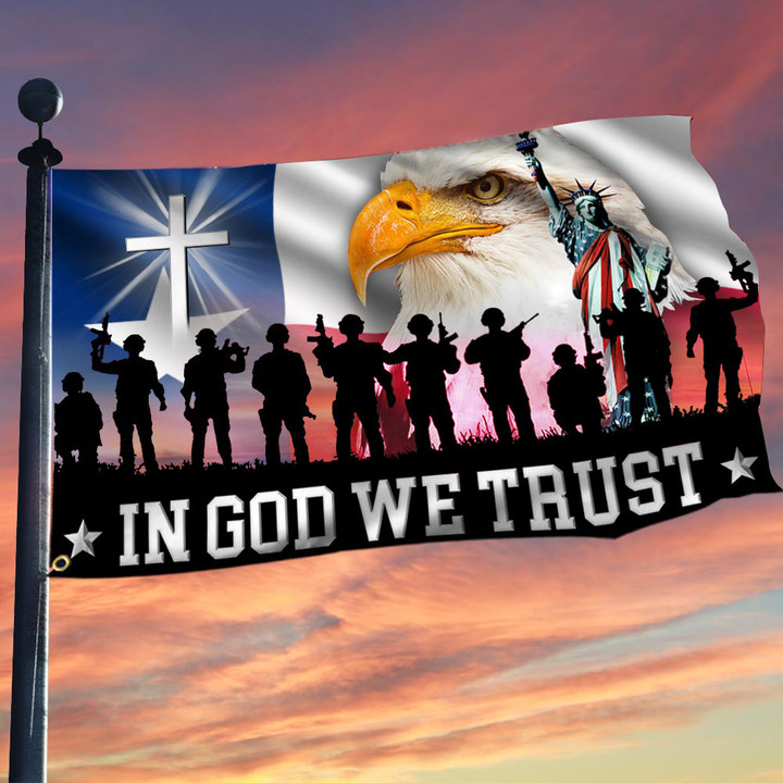 Eagle Statue Of Liberty In God We Trust Flag Texas Flag Veteran Day Ideas