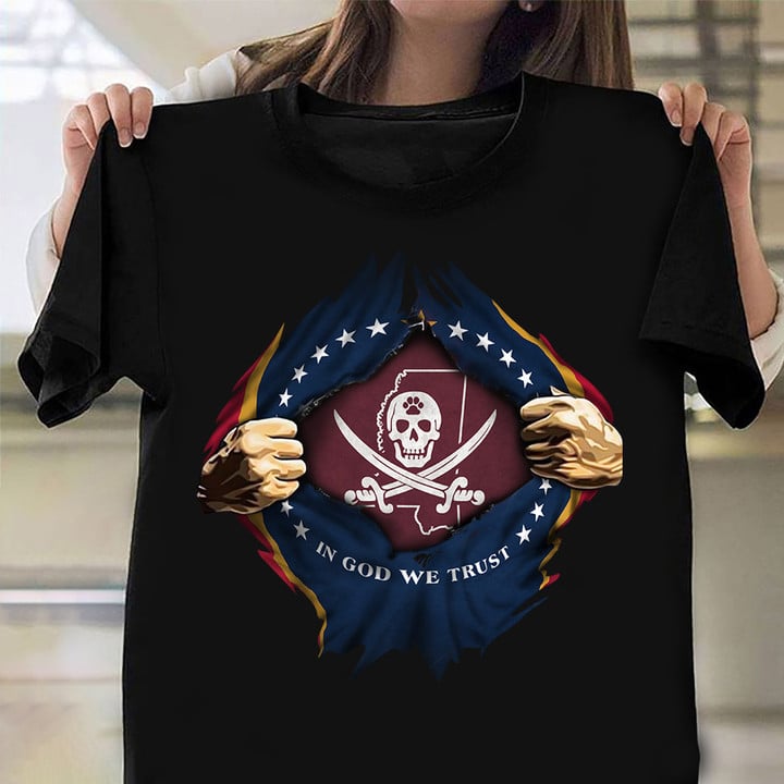 Mississippi State Pirate Flag Inside New Mississippi Flag Shirt Mike Leach Pirate Apparel