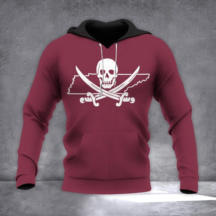 Tennese State Pirate Hoodie Jswing Your Sword Hoodie Clothing