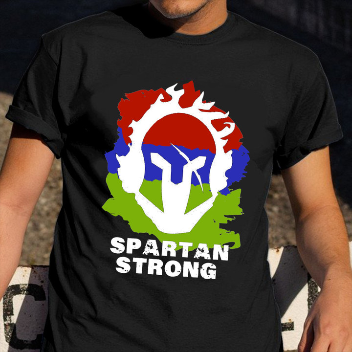 Spartan Strong T-Shirt Michigan State University We Stand Spartan Strong MSU Shirts