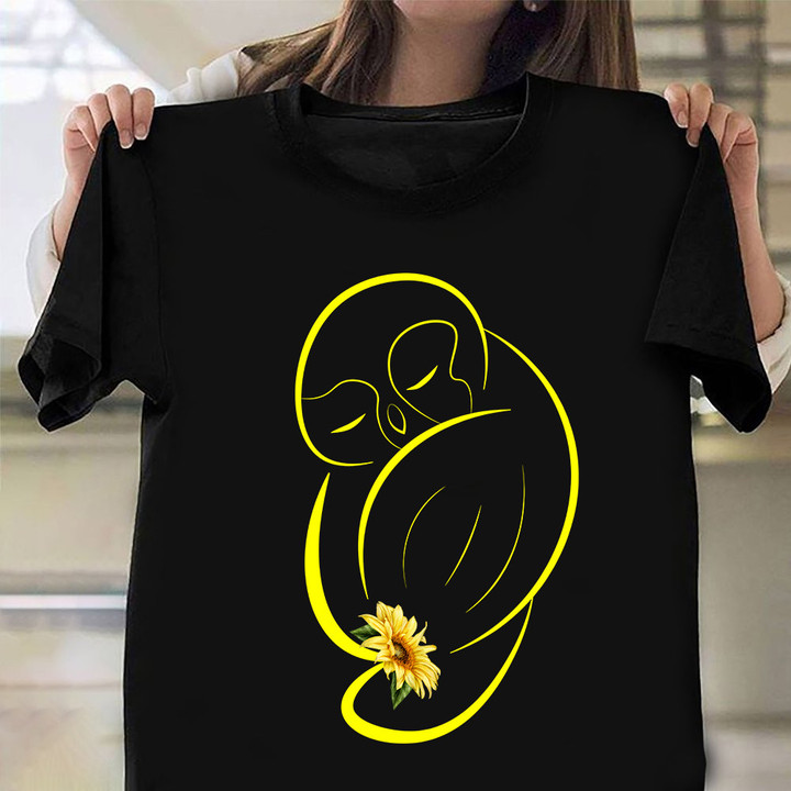 Owl And Sunflower Shirt Cute Design T-Shirt Gifts For Owl Lovers