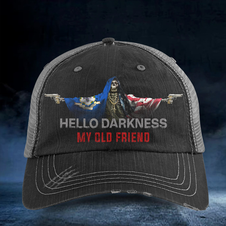 Connecticut Hat Hello Darkness My Old Friend