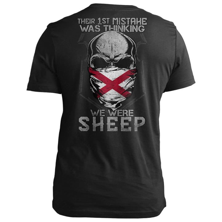 Alabama Their First Mistake Was Thinking We Were Sheep Alabama T-Shirt Funny Patriotic Shirts