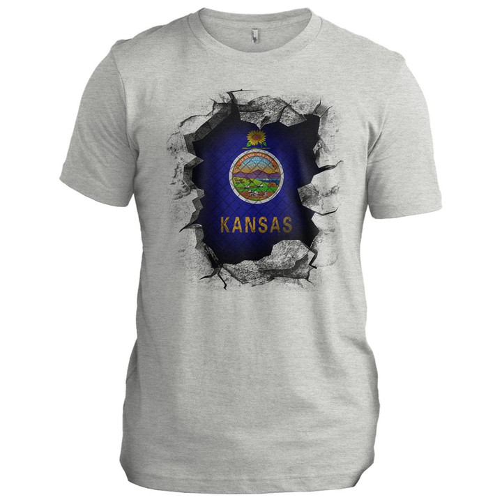 Kansas Breakthrough Kansas T-Shirt Patriotic Shirt Designs Gift Ideas For Son In Law